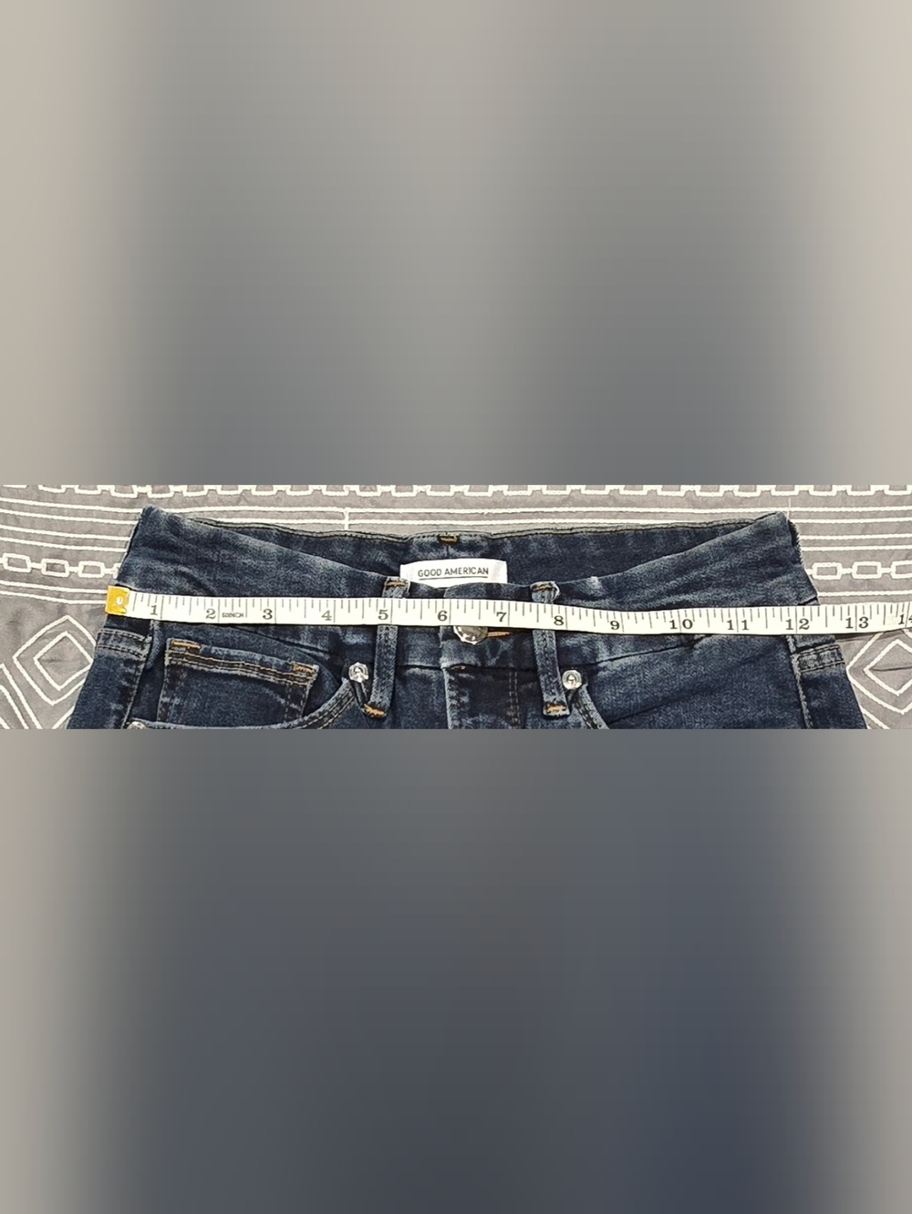 Good American Good Legs High Waisted Skinny Jeans Size 4/27 - Picture 5 of 7